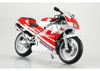 アオシマ 1/12 完成品バイク Honda NSR250R '89 ロスホワイト×ファイティングレッド