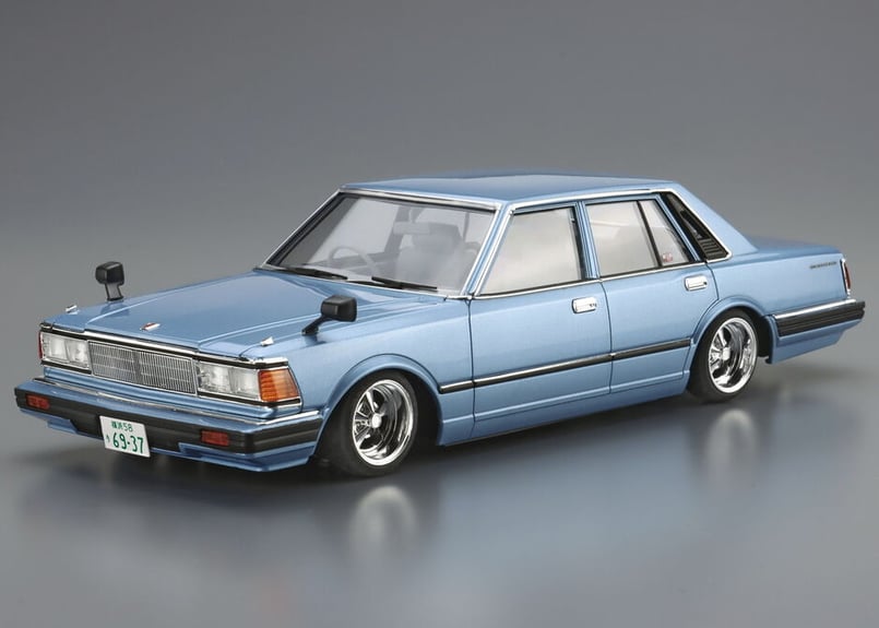 アオシマ 1/24 ザ・ハイソカー No.1 ニッサン 430 セドリックセダン ...