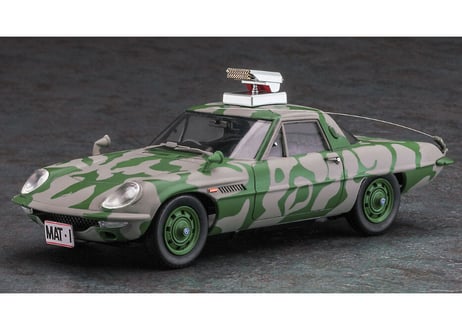 ハセガワ SP562 1/24 マットビハイクル “迷彩仕様” w/ロケットランチャー