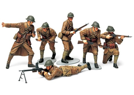 タミヤ 1/35 MM No.288 フランス歩兵セット