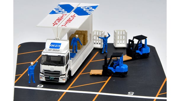 トミーテック ザ・トラックコレクション 物流現場 ウィングバンセットC