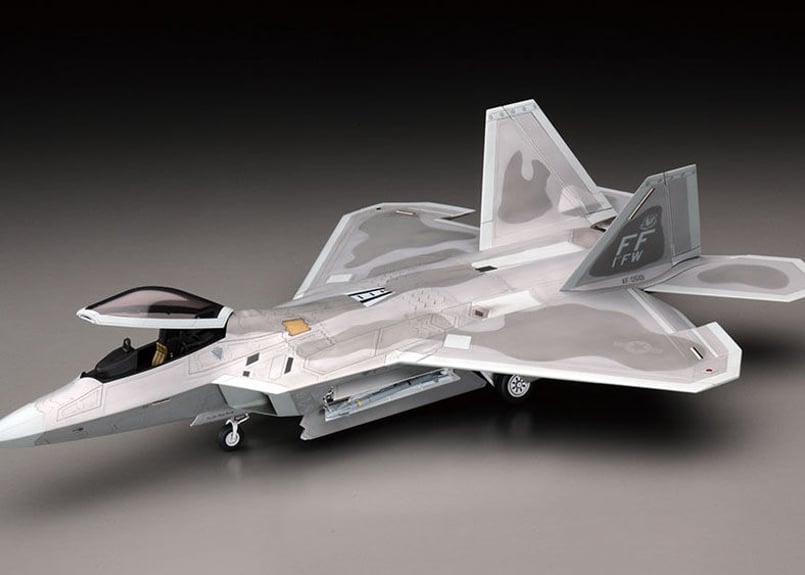 ハセガワ 1/48 航空機 PT45 F-22 ラプター アメリカ空軍 制空戦闘機