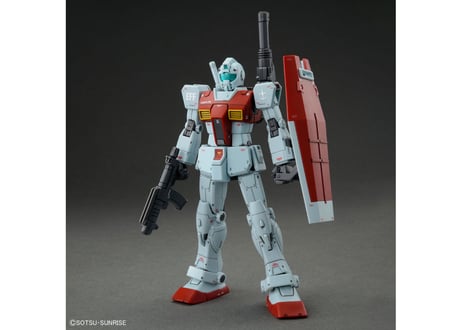 バンダイ HG 1/144 ジム (ショルダー・キャノン装備/ミサイルポッド装備)