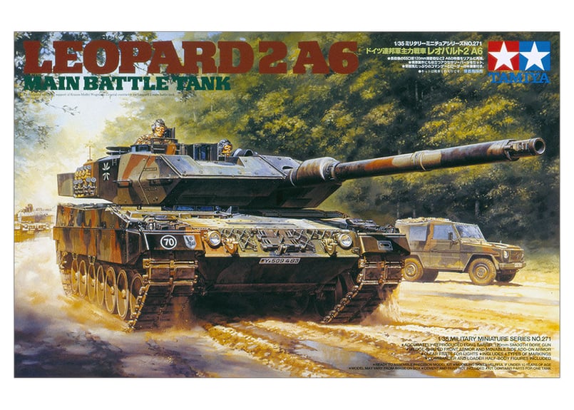 品数豊富! タミヤ 1/35 A6 レオパルト2 ドイツ連邦軍主力戦車 No.271 MM 主力戦車(MBT)