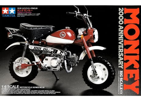 タミヤ 1/6 オートバイ No.30 ホンダ モンキー 2000年スペシャルモデル