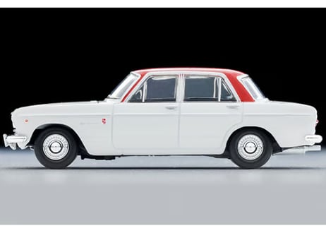 トミーテック 1/64 TLV-217a プリンス スカイライン 2000GT（白／赤）65年式