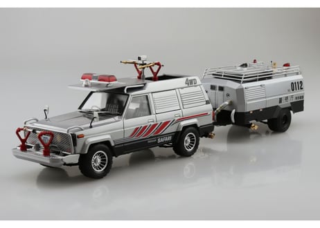 アオシマ 1/24 西部警察 No.7 サファリ4WD＆タンク車