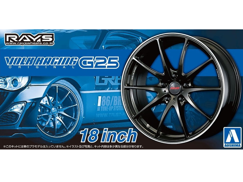 アオシマ 1/24 ザ・チューンドパーツ No.105 ボルクレーシング G25 18