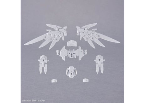 バンダイ 30MM 1/144 オプションパーツセット17(ウイングユニット1) (W-31)
