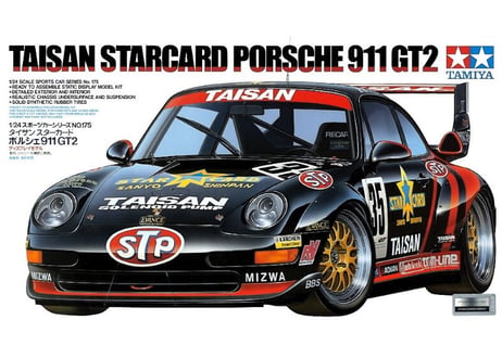 タミヤ 1/24 スポーツカー No.175 タイサン スターカード ポルシェ911GT2