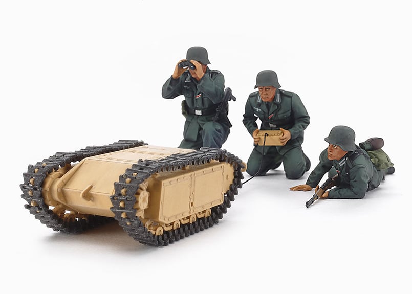 タミヤ 1/35 MM No.357 ドイツ突撃工兵チーム ゴリアテセット