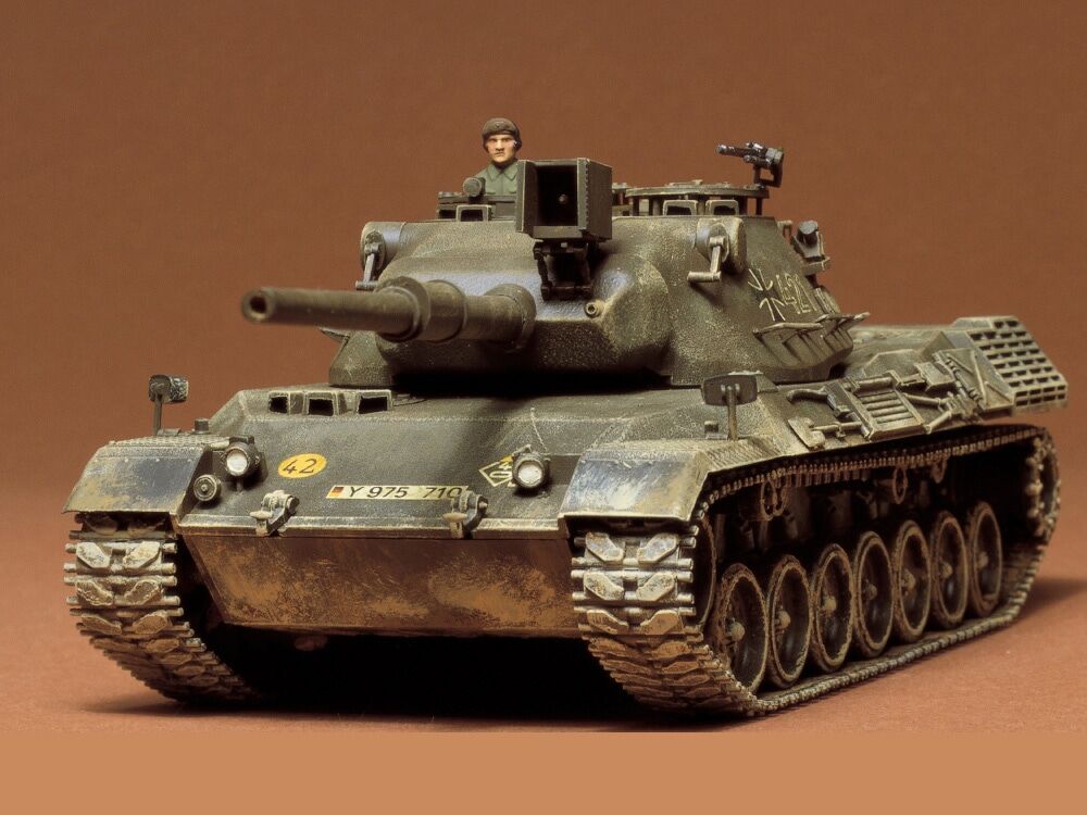 エイジング&ウェザリング加工レオパルト戦車模型 タミヤ 1/35 MM No.64 西ドイツ・レオパルド中戦車 | ウエサカ模型店