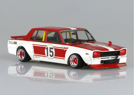 アオシマ 1/24 リバティウォーク SP シャコタンコヤジ公認 ハコスカ4Dr