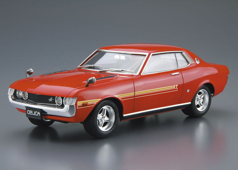 アオシマ 1/24 ザ・モデルカー No.36 トヨタ TA22 セリカ1600GT '72 