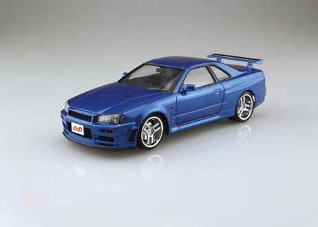 アオシマ 1/24 頭文字D No.9 星野好造 BNR34 スカイラインGT-R