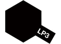 タミヤ ラッカー塗料 LP-3 フラットブラック