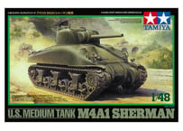 タミヤ 1/48 MM No.23 アメリカM4A1シャーマン戦車