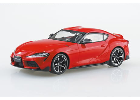 アオシマ 1/32 楽プラ スナップキット No.13-PR トヨタ GRスープラ 2019(プロミネンスレッド)