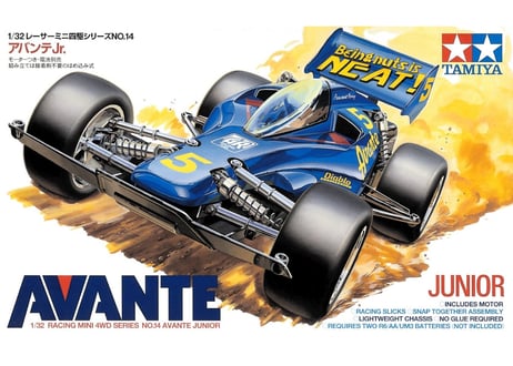タミヤ 1/32 レーサーミニ四駆 No.14 アバンテJr.
