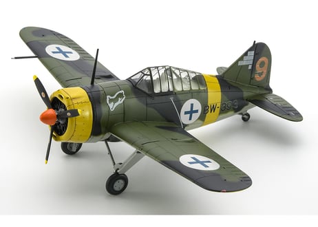ハセガワ 1/72 航空機 02533 B-239 バッファロー “フィンランド空軍 エーセス”