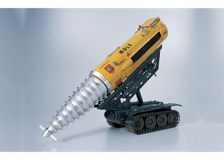 アオシマ サンダーバード No.17 1/72 ジェットモグラ 電動モデル