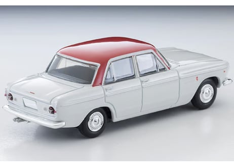 トミーテック 1/64 TLV-217a プリンス スカイライン 2000GT（白／赤）65年式