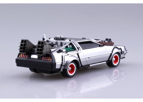 アオシマ バック・トゥ・ザ・フューチャー No.13 1/43 プルバック バック・トゥ・ザ・フューチャー PartⅢ タイムマシン