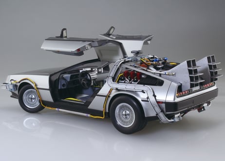 アオシマ 1/24 バック・トゥ・ザ・フューチャー PartⅠ タイムマシン