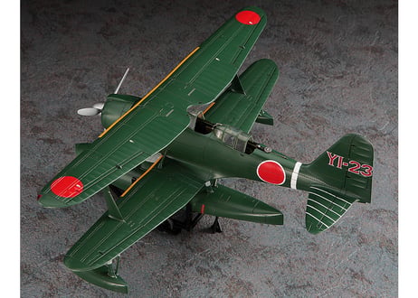 ハセガワ 1/48 航空機 JT96 三菱 F1M2 零式水上観測機 11型