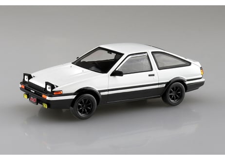 アオシマ 1/32 楽プラ スナップキット No.CM-1 頭文字D 拓海のハチロク