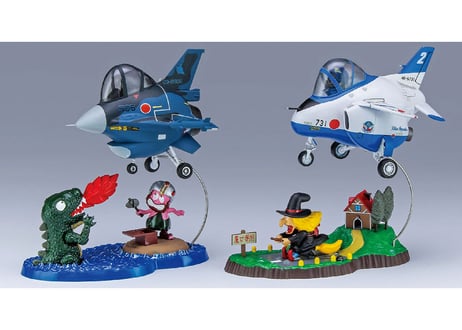 ハセガワ たまごワールド 60518 ファイアーモンスター(F-2)&ミッドナイトウィッチ(T-4) 2組セット 【限定生産】