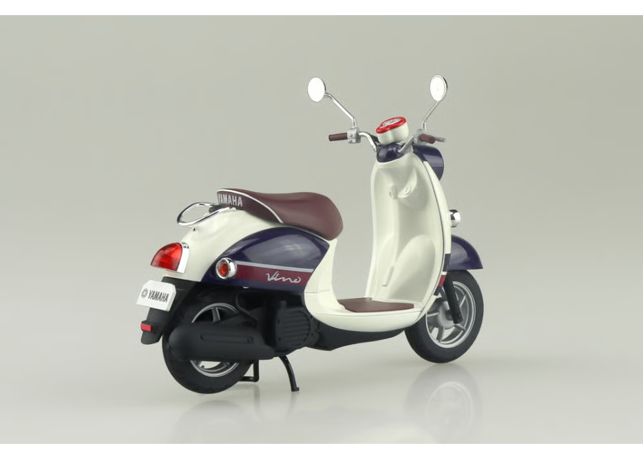 アオシマ 1/12 ザ・バイク No.60 ヤマハ ビーノ '13 ダークグレー