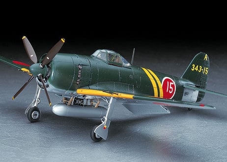 ハセガワ 1/48 航空機 JT73 川西 N1K2-J 局地戦闘機 紫電改 “前期型”