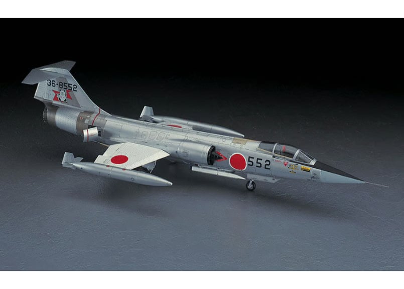 プラモデル完成機　1/48　F104-J 1/48 航空自衛隊 F-104J スターファイター「栄光」 1984 第204