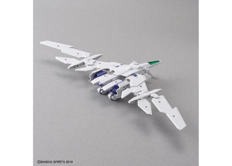 バンダイ 30MM 1/144 エグザビークル(エアファイターVer.)［ホワイト］(EV-01)