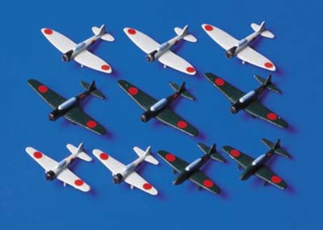 タミヤ 1/700 WL No.511 日本航空母艦搭載機・前期セット (3社共同)