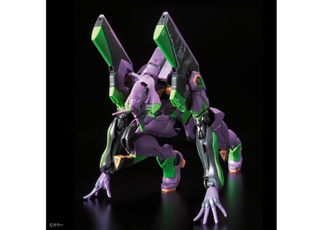 バンダイ RG 汎用ヒト型決戦兵器 人造人間エヴァンゲリオン初号機DX 輸送台セット