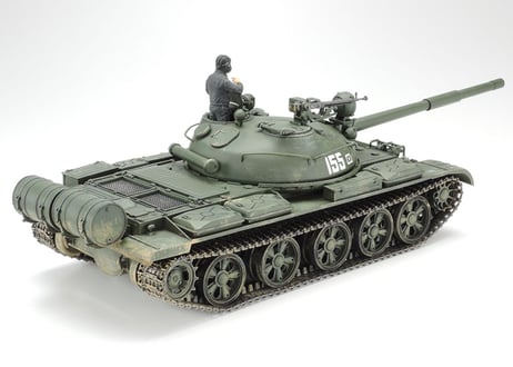 タミヤ 1/35 MM No.108 ソビエト T-62A戦車