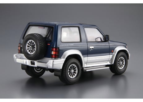 アオシマ 1/24 ザ･モデルカー No.103 ミツビシ V24WG パジェロ メタルトップワイドXR-Ⅱ '91