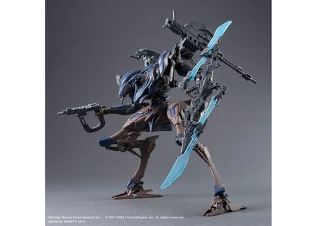 バンダイ 30MM ARMORED CORE Ⅵ FIRES OF RUBICON SCHNEIDER NACHTREIHER/40E スティールヘイズ（ARMORED CORE-02）