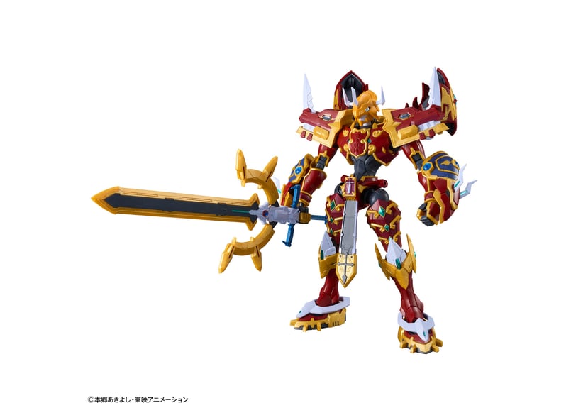 バンダイ　カイゼルグレイモン　金塗装 Figure-rise Standard Amplified カイゼルグレイモン カイゼル