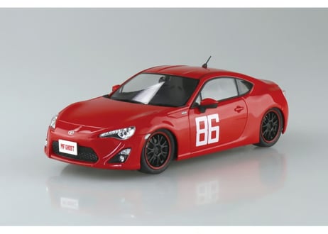 アオシマ  1/24 MFゴースト No.1 片桐 夏向 ZN6 TOYOTA86 第1巻 小田原パイクスピーク仕様