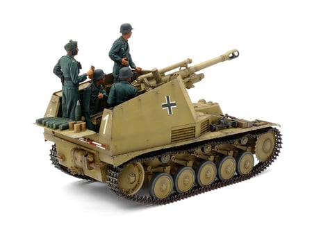タミヤ 1/35 MM No.358 ドイツ自走榴弾砲 ヴェスペ “イタリア戦線”