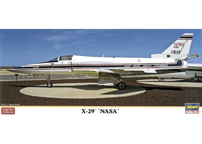 ハセガワ 1/72 航空機 02206 X-29 “NASA” 限定生産 | ウエサカ模型店