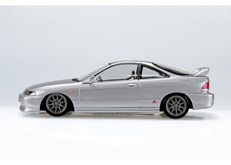 アオシマ 1/32 楽プラ スナップキット No.22-VS ホンダ DC2インテグラ タイプR(ボーグシルバーメタリック)