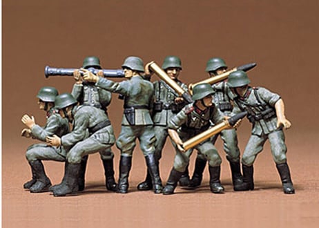 タミヤ 1/35 MM No.31 ドイツ砲兵セット【生産休止】