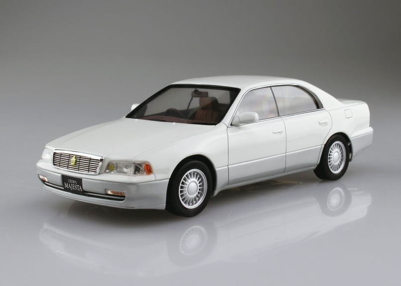 アオシマ 1/24 ザ・モデルカー No.114 トヨタ UZS141 クラウン ...