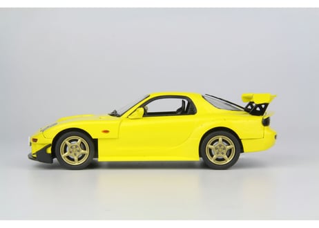 プラッツ MN10 1/32 オートモービルキット マツダ RX-7（FD3S）カスタム コンペティションイエローマイカ
