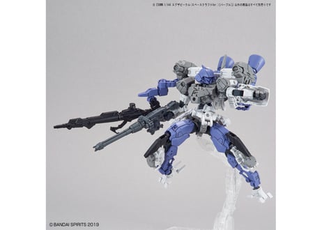 バンダイ 30MM 1/144 エグザビークル(スペースクラフトVer.)[パープル](EV-07)