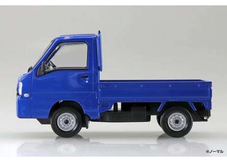 アオシマ 1/32 楽プラ スナップキット No.05-WB スバル サンバー トラック(WRブルーリミテッド)